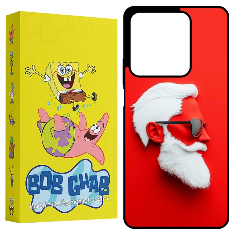 کاور باب قاب طرح چهره مدل BCPN135 مناسب برای گوشی موبایل شیائومی Redmi Note 13 5G