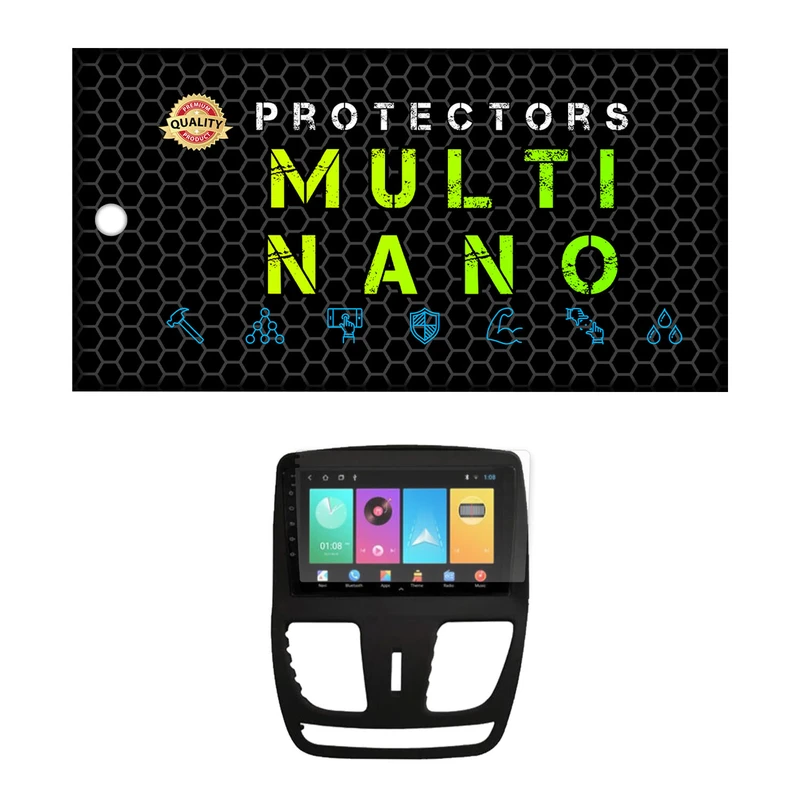 محافظ صفحه نمایش آنتی رفلکس مانیتور خودرو مولتی نانو مدل X-S1M مناسب برای کوییک