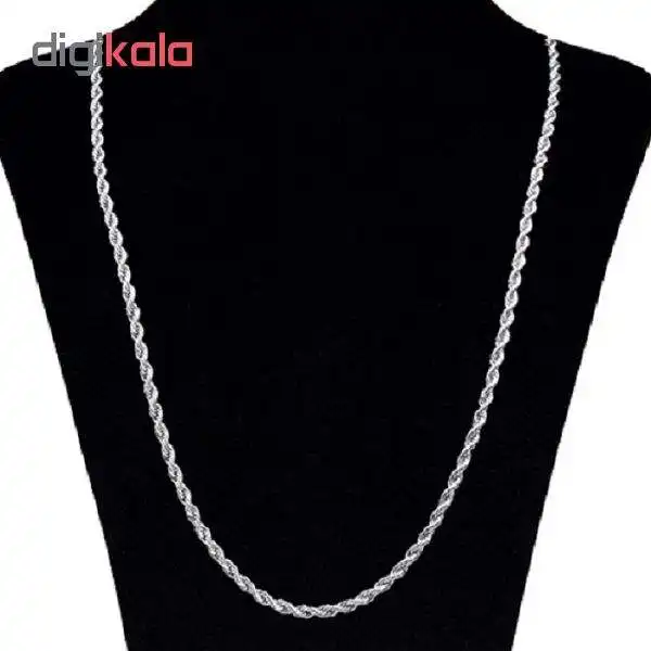 زنجیر مردانه مدل پیچی کد 154
