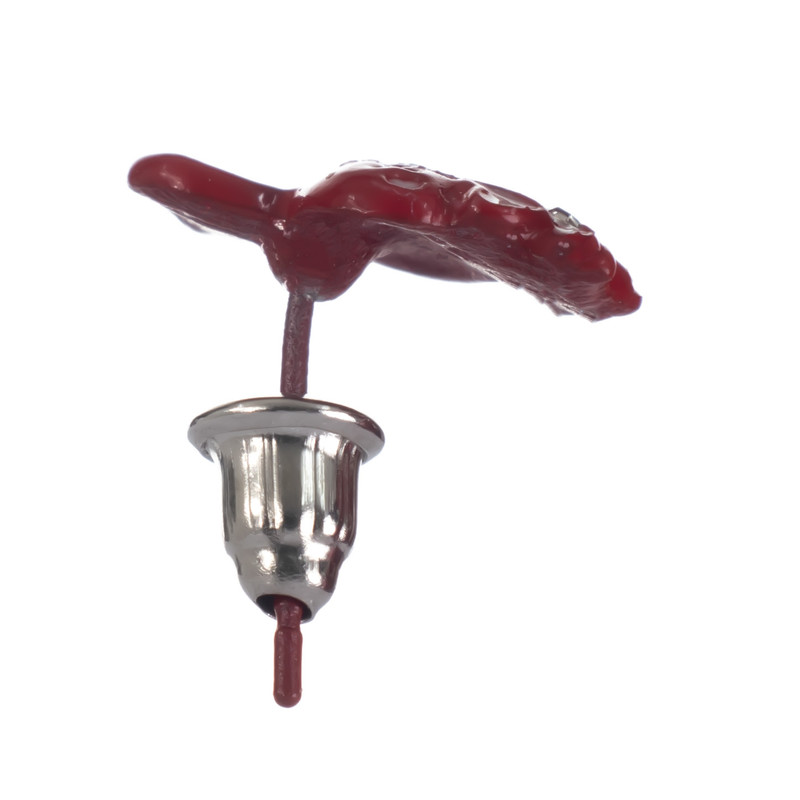 گوشواره دخترانه مدل خرگوش و انگری بردز مجموعه 2 عددی