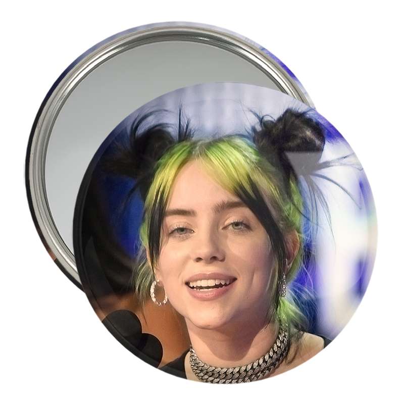 آینه جیبی خندالو مدل بیلی آیلیش Billie Eilish کد 19151 آینه جیبی خندالو مدل بیلی آیلیش Billie Eilish کد 19151