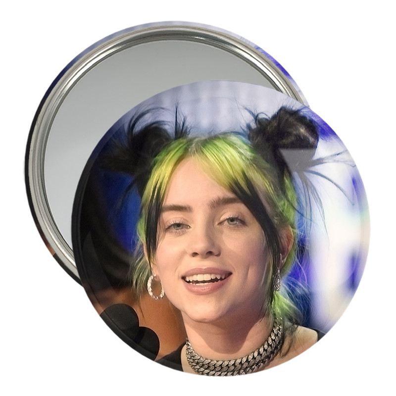 آینه جیبی خندالو مدل بیلی آیلیش Billie Eilish کد 19151 آینه جیبی خندالو مدل بیلی آیلیش Billie Eilish کد 19151