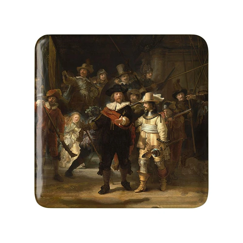 مگنت خندالو مدل نقاشی گشت شبانه رامبرانت کد 23350