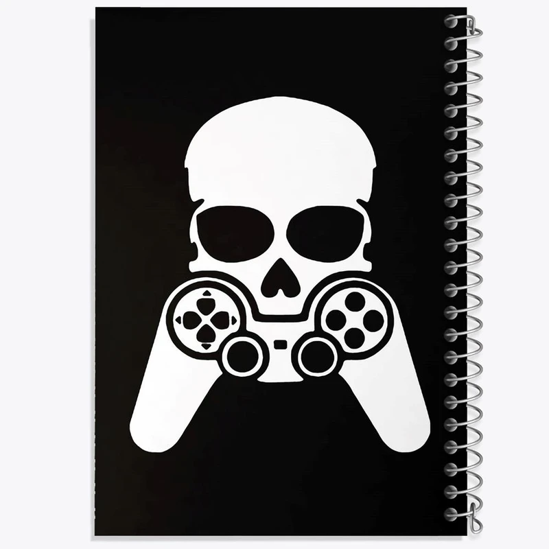 دفتر لیست خرید 50 برگ خندالو طرح گیمر Gamer کد 3890