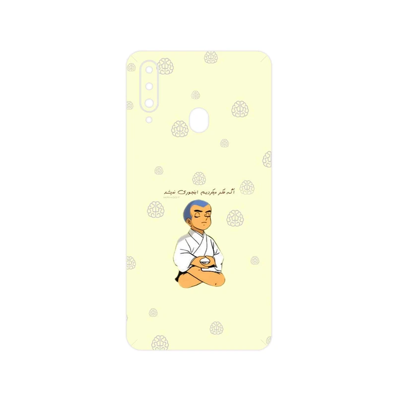 برچسب پوششی ماهوت مدل Ikkyu-san مناسب برای گوشی موبایل سامسونگ Galaxy A20s