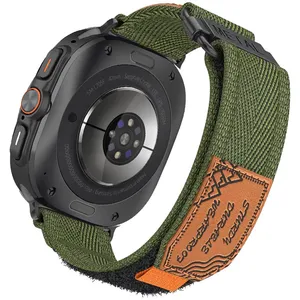 بند مسیر مدل Nylon MTL Sturdy مناسب برای ساعت هوشمند سامسونگ Galaxy Watch Ultra 47mm