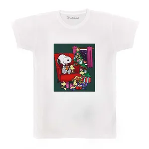 تی شرت بچگانه پرمانه طرح اسنوپی کد pmt.3666