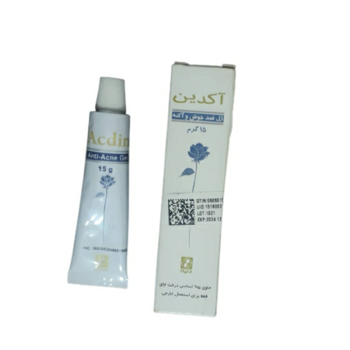 ژل ضدجوش آکدین مدل bh8 حجم 15 میلی لیتر