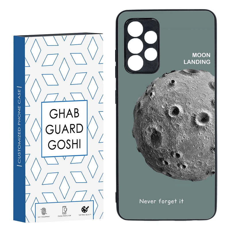 کاور قاب گارد گوشی طرح کره ماه کد TPU-035 مناسب برای گوشی موبایل سامسونگ Galaxy A52