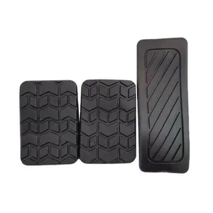 روکش پدال ترمز و کلاچ خودرو کالانیکس مدل PEDAL-TIBA-101040 مناسب برای تیبا بسته 3 عددی