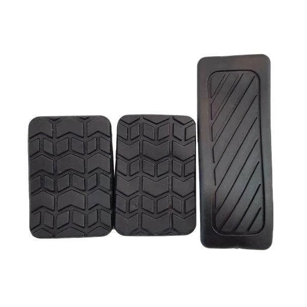 روکش پدال ترمز و کلاچ خودرو کالانیکس مدل PEDAL-PRIDE-101041 مناسب برای پراید صبا بسته 3 عددی
