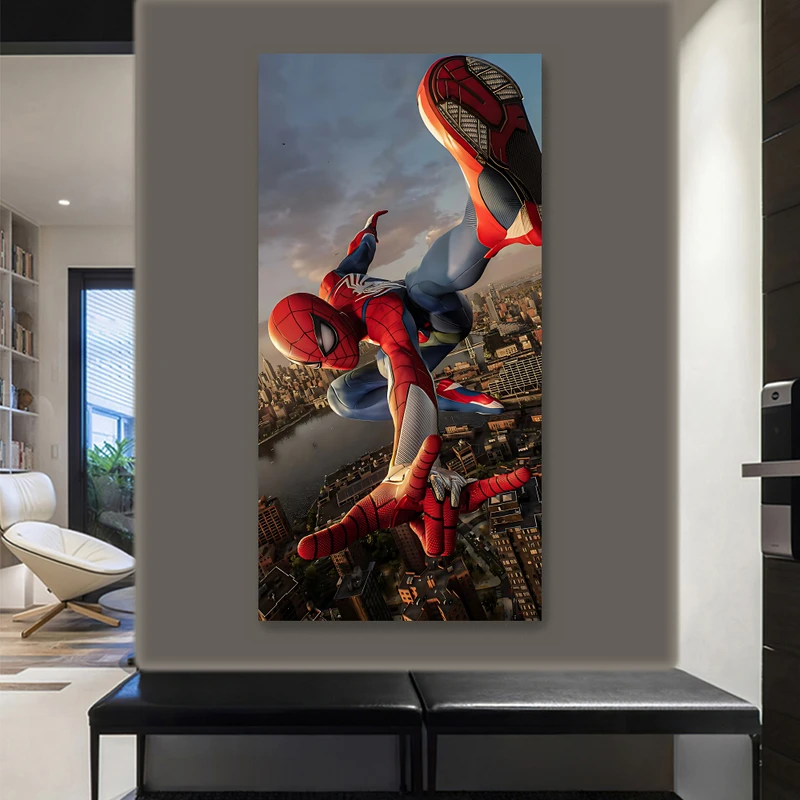 تابلو شاسی مدل  فیلم و سریال طرح اسپایدرمن کد 42