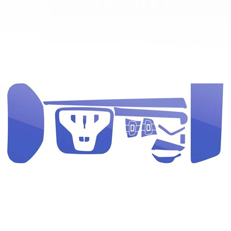 گلس محافظ مانیتور و کنسول خودرو چیکال مدل V-264 مناسب برای ام وی ام ایکس 33 کراس دنده ای مجموعه 16 عددی