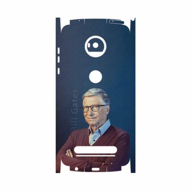 برچسب پوششی ماهوت مدل Bill Gates-FullSkin مناسب برای گوشی موبایل موتورولا Moto Z2 Play