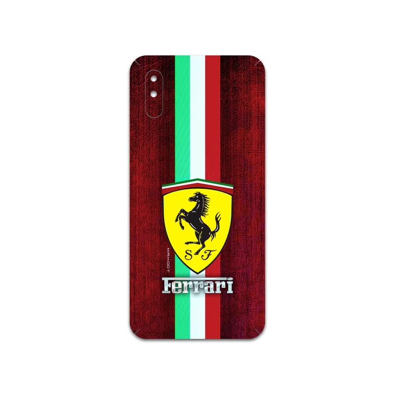 برچسب پوششی ماهوت مدل Ferrari مناسب برای گوشی موبایل شیائومی Redmi 9i Sport