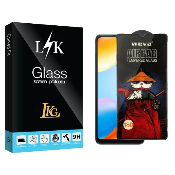 محافظ صفحه نمایش ال کا جی مدل LKK Airbag مناسب برای گوشی موبایل شیائومی Redmi 10C / Redmi 12C / Poco C40 / Redmi A3