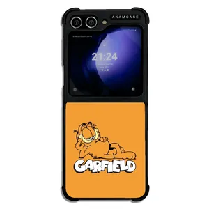 AKAM AMC-WSGZFLIP5-GARFIELD7 Cover For Samsung Galaxy Z Flip 5