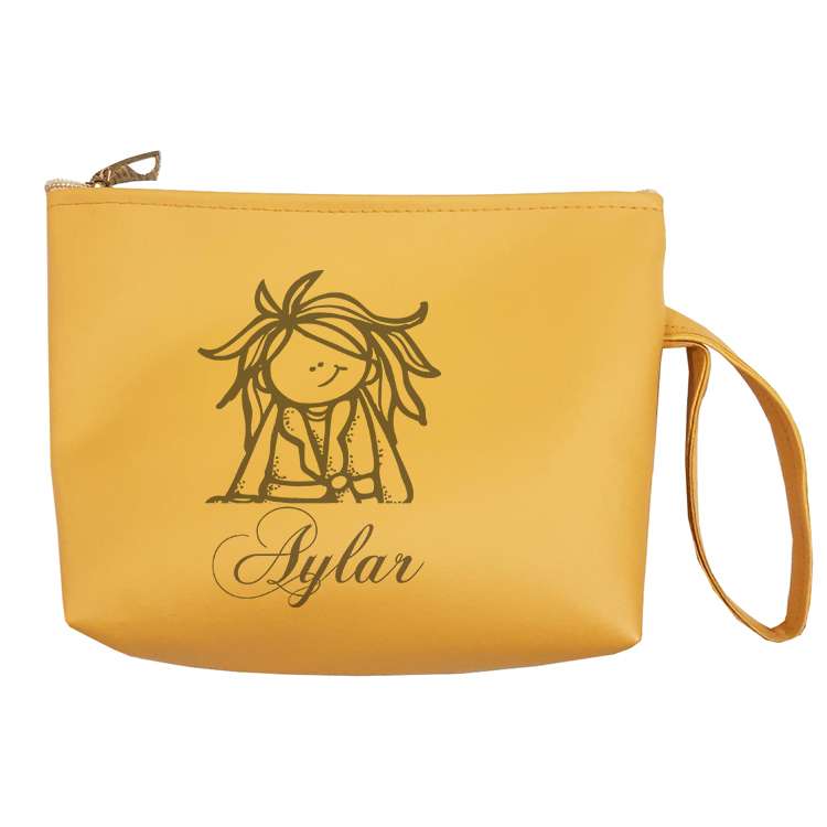 کیف لوازم آرایش زنانه مدل اسم  آیلار