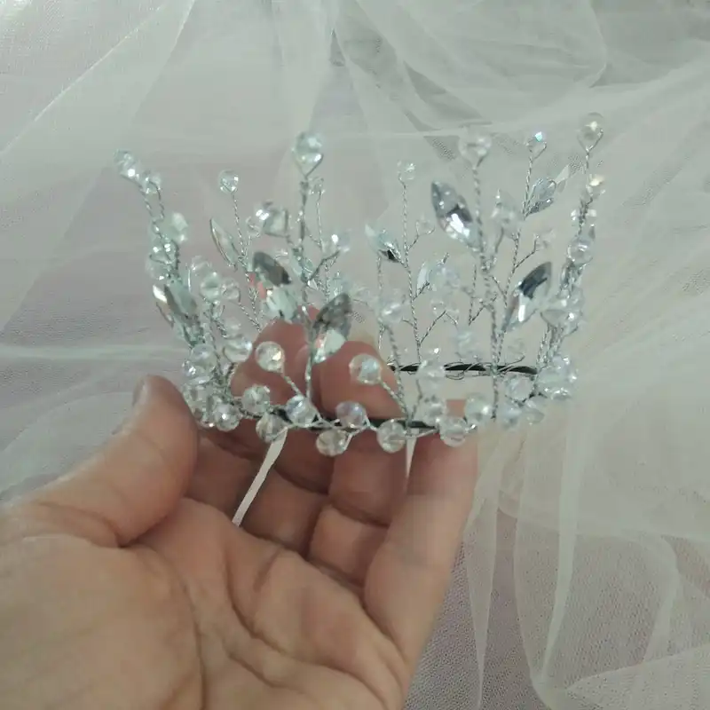تاج مو دخترانه مدل گرد