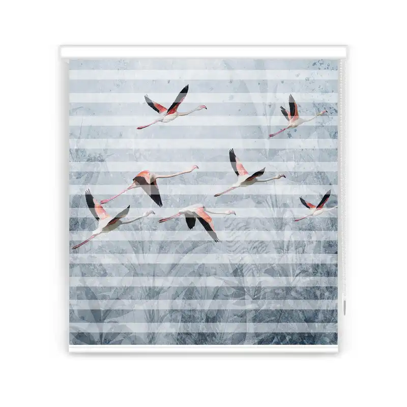 پرده زبرا مدل F-7637 سایز 160x150 سانتی متر