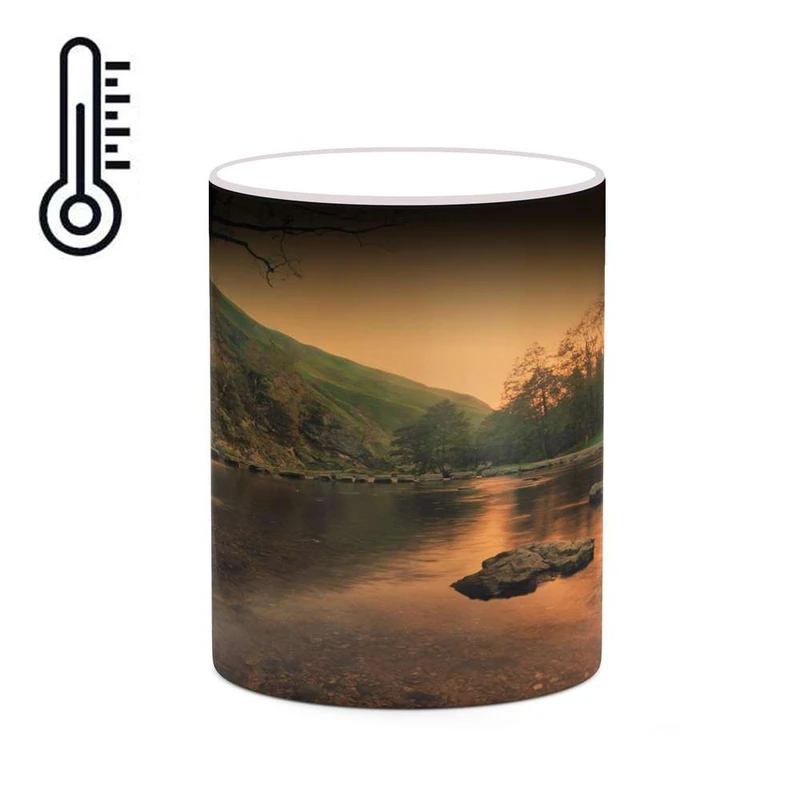 ماگ حرارتی کاکتی مدل منظره کد mgh18277