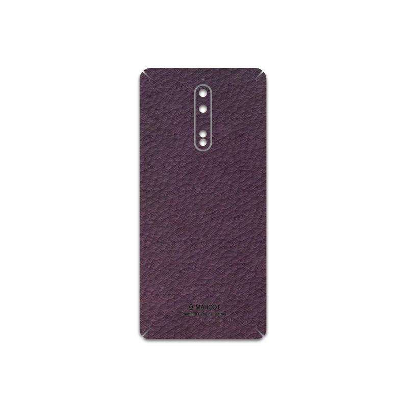 برچسب پوششی ماهوت مدل Purple-Leather مناسب برای گوشی موبایل نوکیا 8