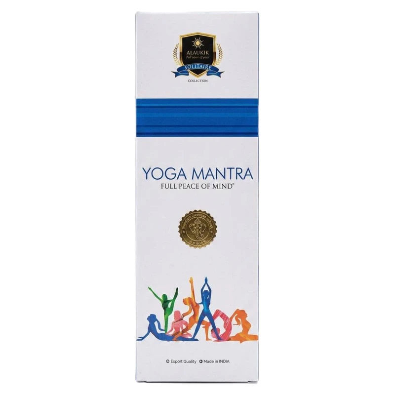 عود دست‌ساز آلاکیک مدل Yoga Mantra رایحه ادکلن بسته 50 عددی
