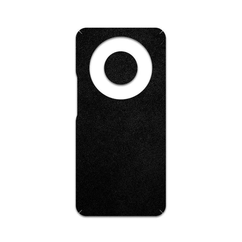 برچسب پوششی ماهوت مدل Black-Chamois-Leather مناسب برای گوشی موبایل آنر X9b