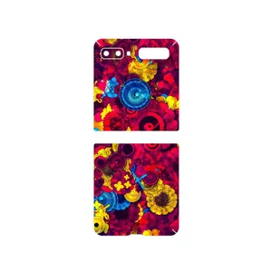 MAHOOT Vector Flower Garden Digital Art Cover Sticker for Samsung Galaxy Z Flip