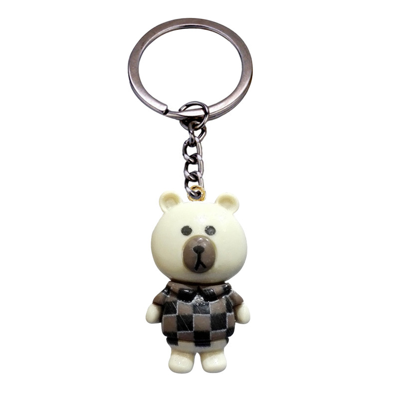 جاکلیدی دخترانه مدل خرس شطرنجی جاکلیدی دخترانه مدل خرس شطرنجی