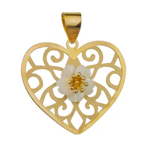 آویز گردنبند طلا 18 عیار زنانه مایا ماهک مدل MM1450