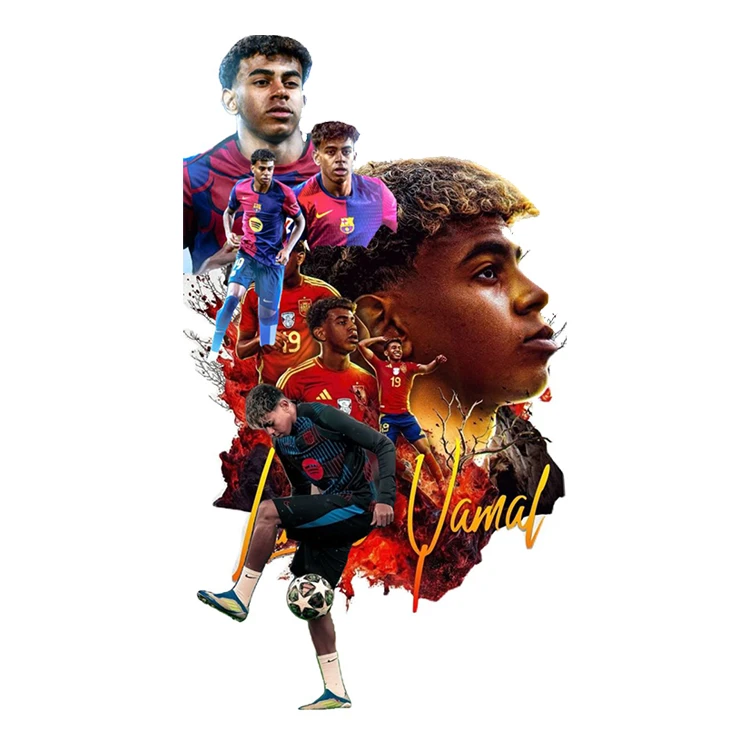 استیکر پارچه و لباس پاد آفرین مدل یامال کد 1125