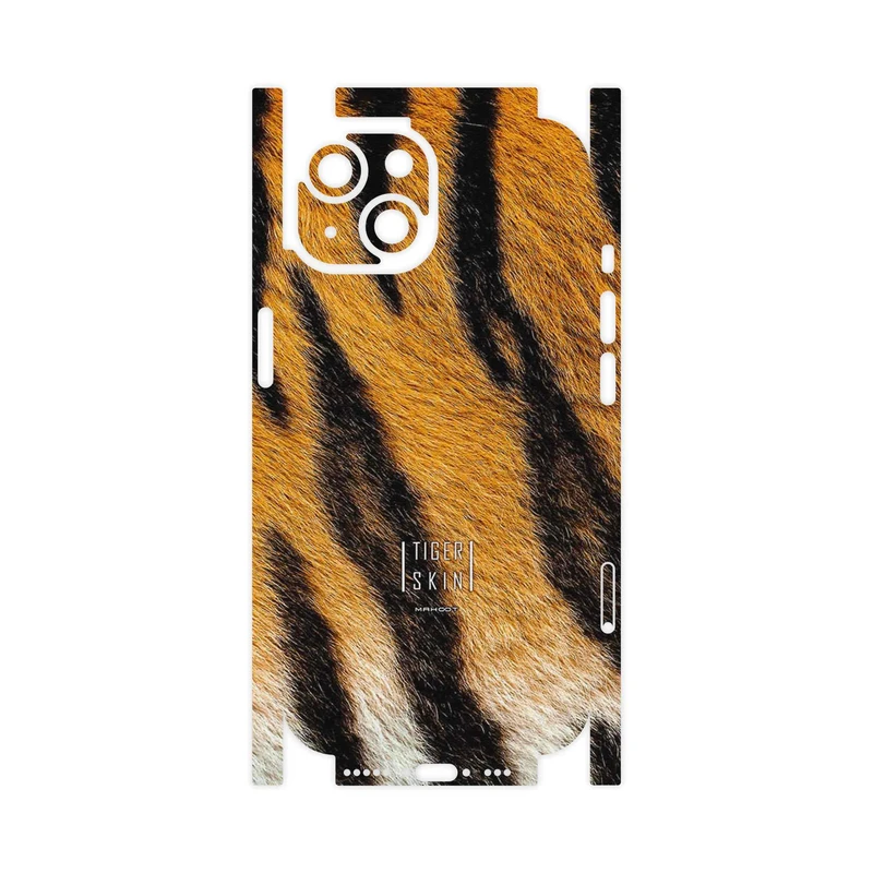 برچسب پوششی ماهوت مدل Tiger Skin-FullSkin مناسب برای گوشی موبایل اپل iPhone 15