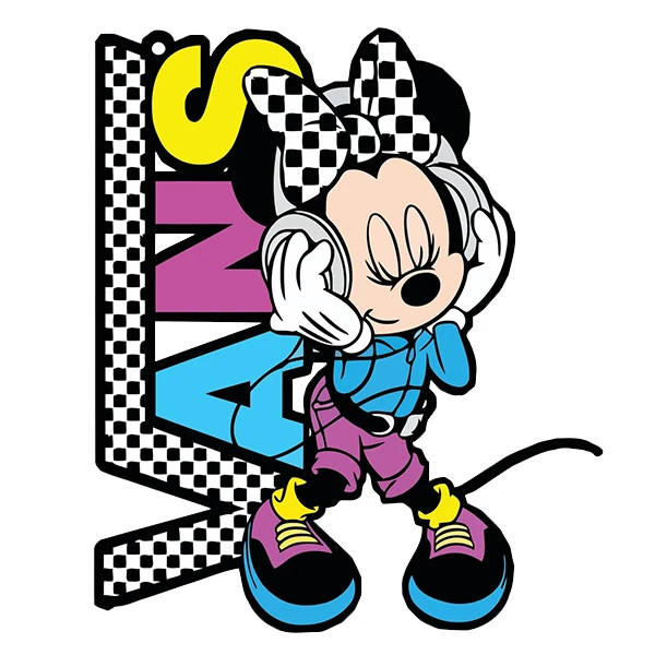 استیکر پارچه و لباس پاد آفرین طرح میکی موس کد 2820