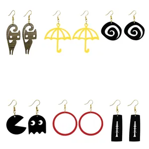 گوشواره زنانه هانستو مدل E6-219 مجموعه 6 عددی