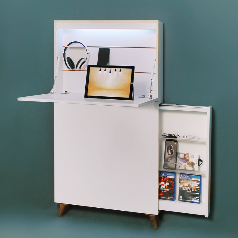 میز تحریر مدل دیواری تاشو D1