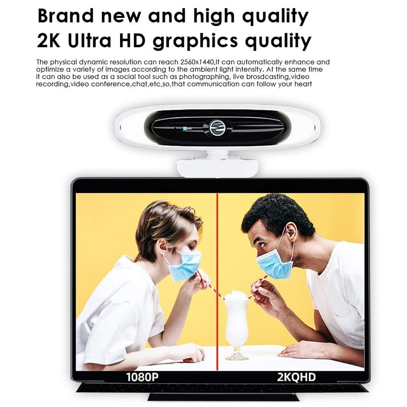 وب کم مدل 2K Ultra HD conference video