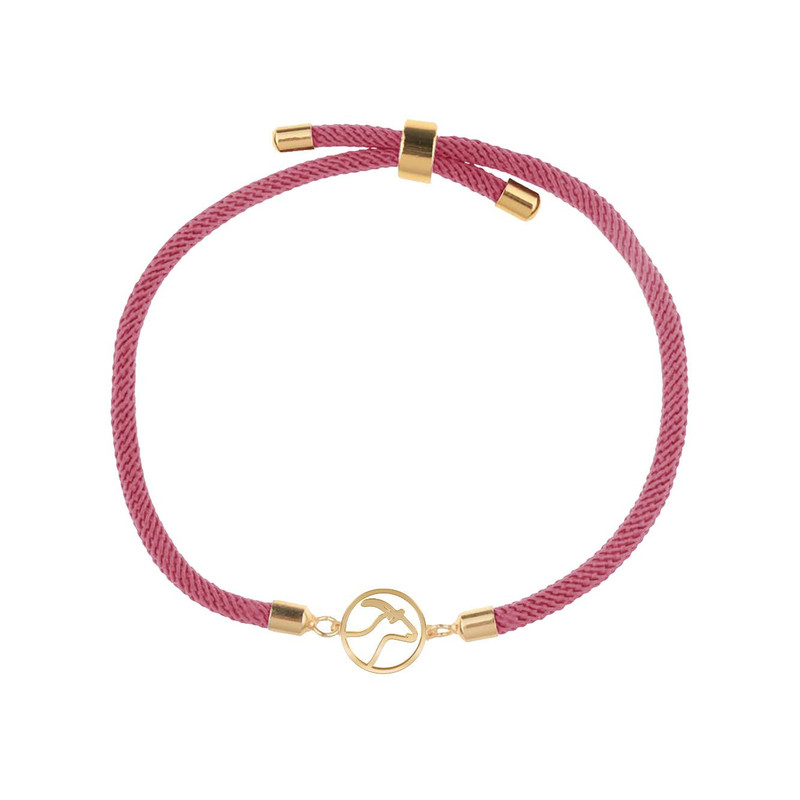 دستبند طلا 18 عیار زنانه مدوپد مدل بز کوهی کد D22-10228