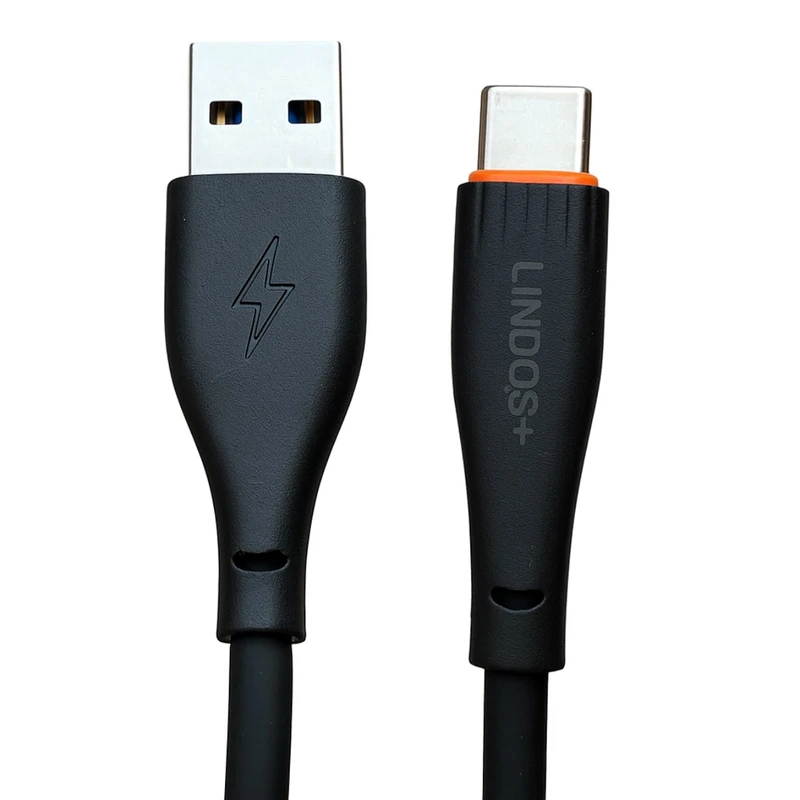 کابل تبدیل USB به USB-C لیندو مدل Galaxy A14 طول 1 متر