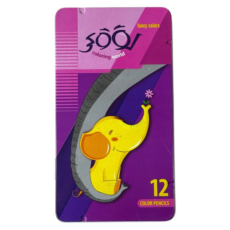 مداد رنگی 12 رنگ لووکی مدل 3012