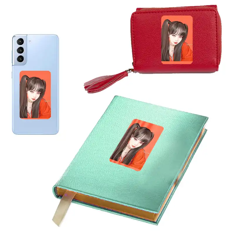 استیکر کارت مدل سه بعدی طرح بلک پینک کد pm3d.104