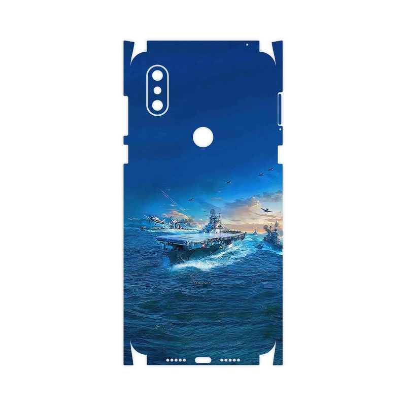 برچسب پوششی ماهوت مدل Warship-FullSkin مناسب برای گوشی موبایل شیائومی Mi Mix 3