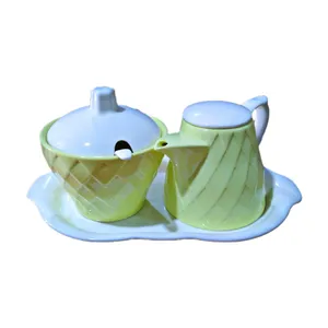 سرویس چای خوری 3 پارچه مدل لمون کد G485