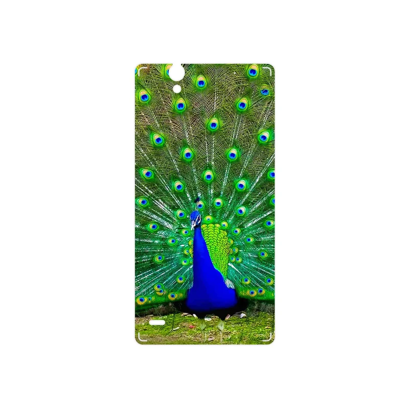 برچسب پوششی ماهوت مدل Peacock مناسب برای گوشی موبایل سونی Xperia C4