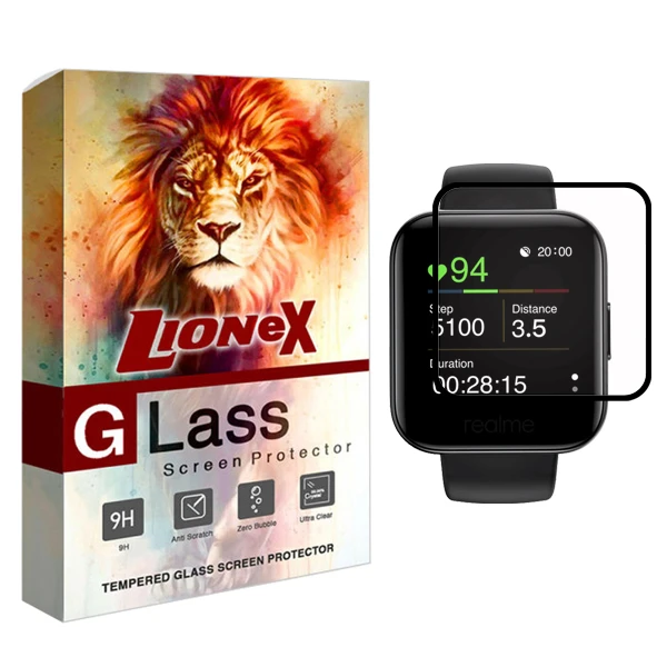   محافظ صفحه نمایش لایونکس مدل PMLI مناسب برای ساعت هوشمند ریلمی smart watch