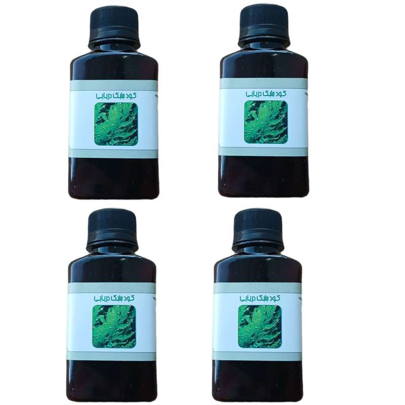 کود مایع جلبک دریایی مدل raw material حجم 120 میلی لیتر بسته 4 عددی