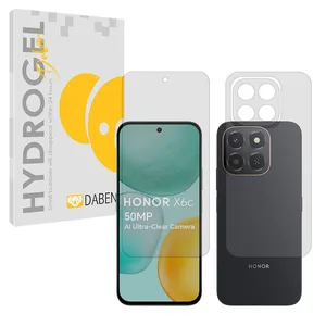 Daben Tough model Matte screen protector suitable for Honor X6c mobile phone along with the back protector