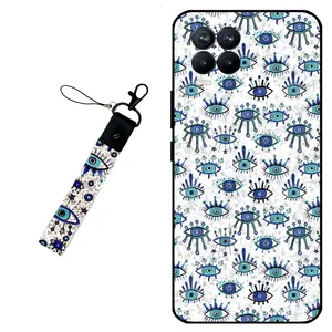 Megafone Devil eye 6464 Cover for Realme 8 4G / 8 Pro With Wrist strap