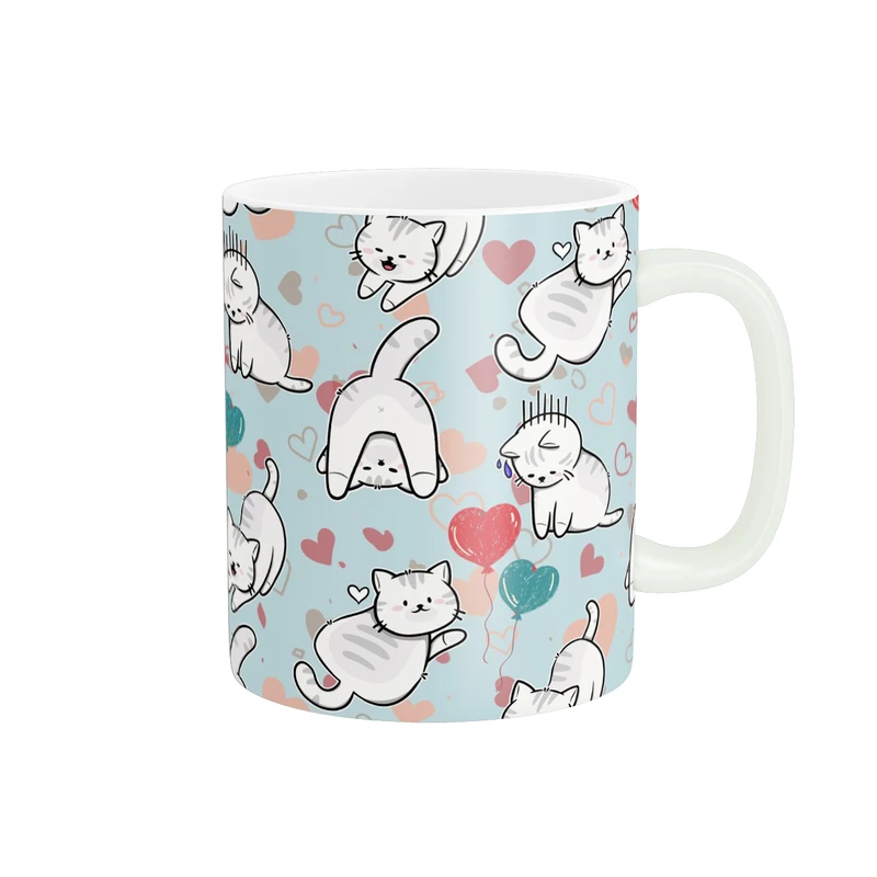 ماگ پاد آفرین طرح گربه کد 5552