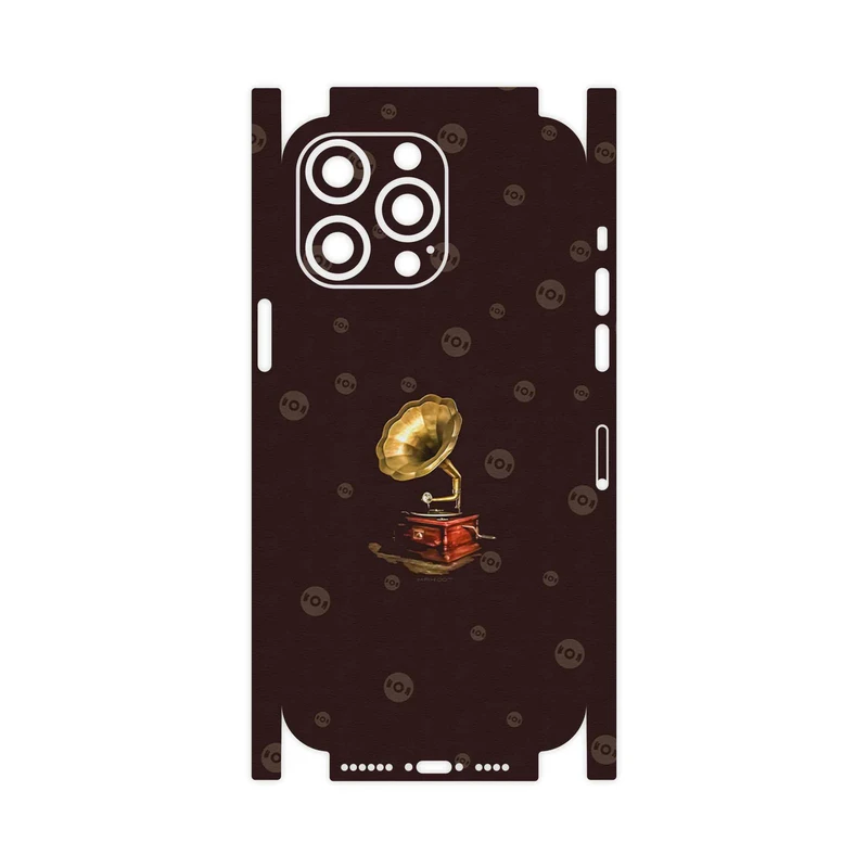 برچسب پوششی ماهوت مدل Gramophone Nostalgia-FullSkin مناسب برای گوشی موبایل اپل iPhone 14 Pro Max
